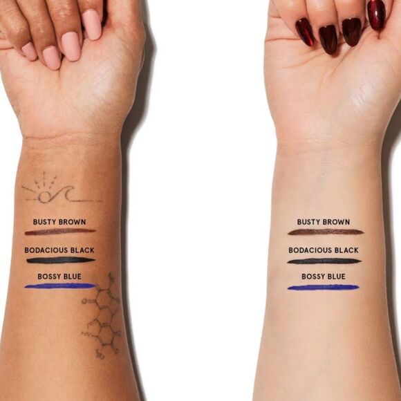 ONE/SIZE by Patrick Starrr 
Point Made Waterproof Liquid Eyeliner Pen bossy blue - Picture 5 of 6